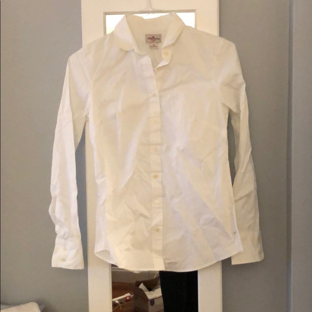 NWT J Crew Oxford White Button Down Shirt
